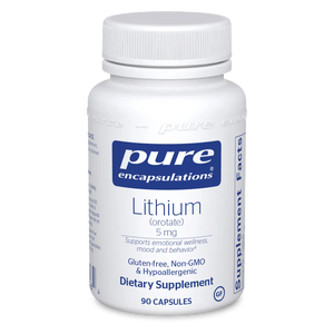Lithium (orotate) 5mg by Pure Encapsulations