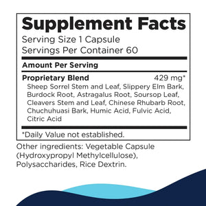 LymphActiv by CellCore Supplement Facts