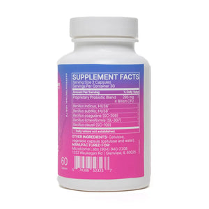 MegaSporeBiotic by Microbiome Labs Supplement Facts