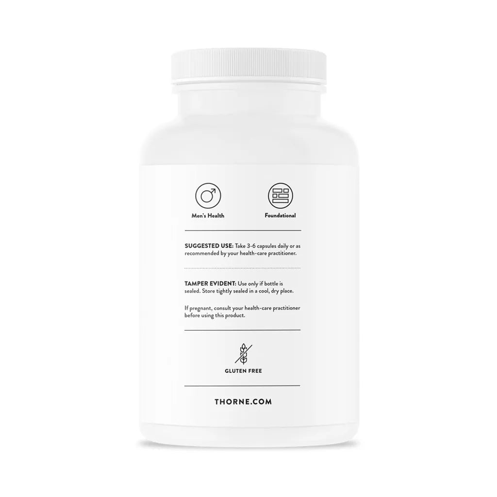 Men's Multi 50+ by Thorne Bottle Label