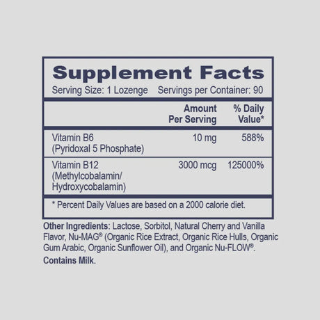 Methylation Assist by PHP/MethylGenetic Nutrition Supplement Facts