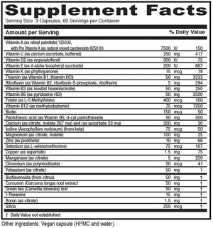 Mid-Life Symmetry by Vitanica Supplement Facts
