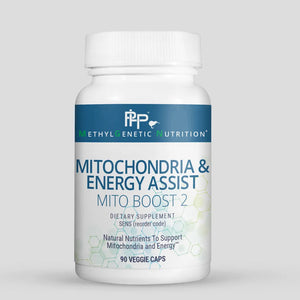 Mitochondrial & Energy Assist (Mito Boost 2) by PHP/MethylGenetic Nutrition