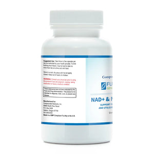 NAD+ & NADPH Assist by Functional Genomic Nutrition Label