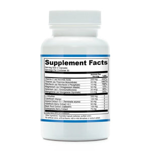 NOS Support by Functional Genomic Nutrition Supplement Facts