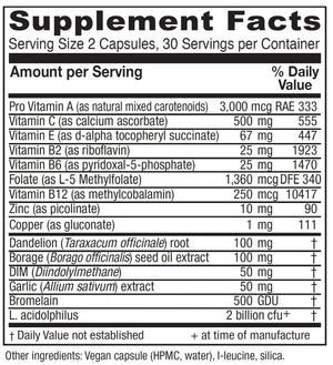 OC Companion by Vitanica Supplement Facts