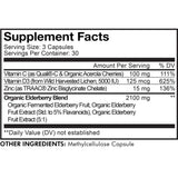 Black Elderberry Extract by Codeage Supplement Facts