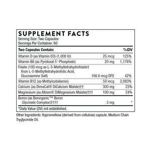 Oscap by Thorne Supplement Facts