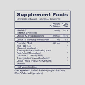 Peroxynitrite Scavenger PM (Free Radical X P.M.) by PHP/MethylGenetic Nutrition Supplement Facts