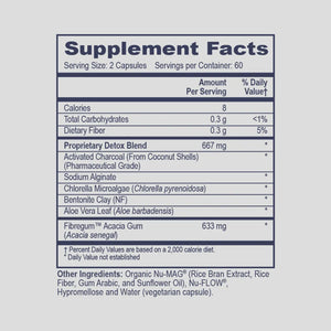 Phase 3 Complete Binding DTX by Professional Health Products Supplement Facts