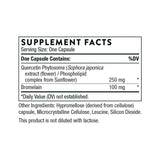 Quercenase by Thorne Supplement Facts