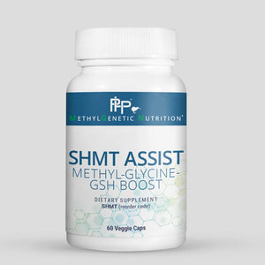 SHMT Assist (Methyl-Glycine-GSH Boost) by PHP/MethylGenetic Nutrition