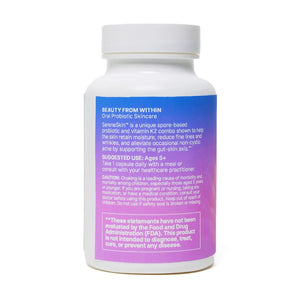 SereneSkin by Microbiome Labs Supplement Facts