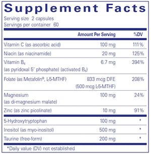SeroPlus by Pure Encapsulations Supplement Facts