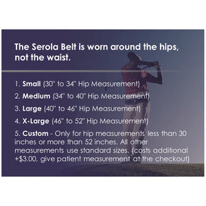 Sacroiliac Belt by Serola Biomechanics