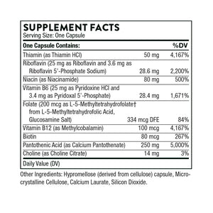 Stress B-Complex by Thorne Supplement Facts