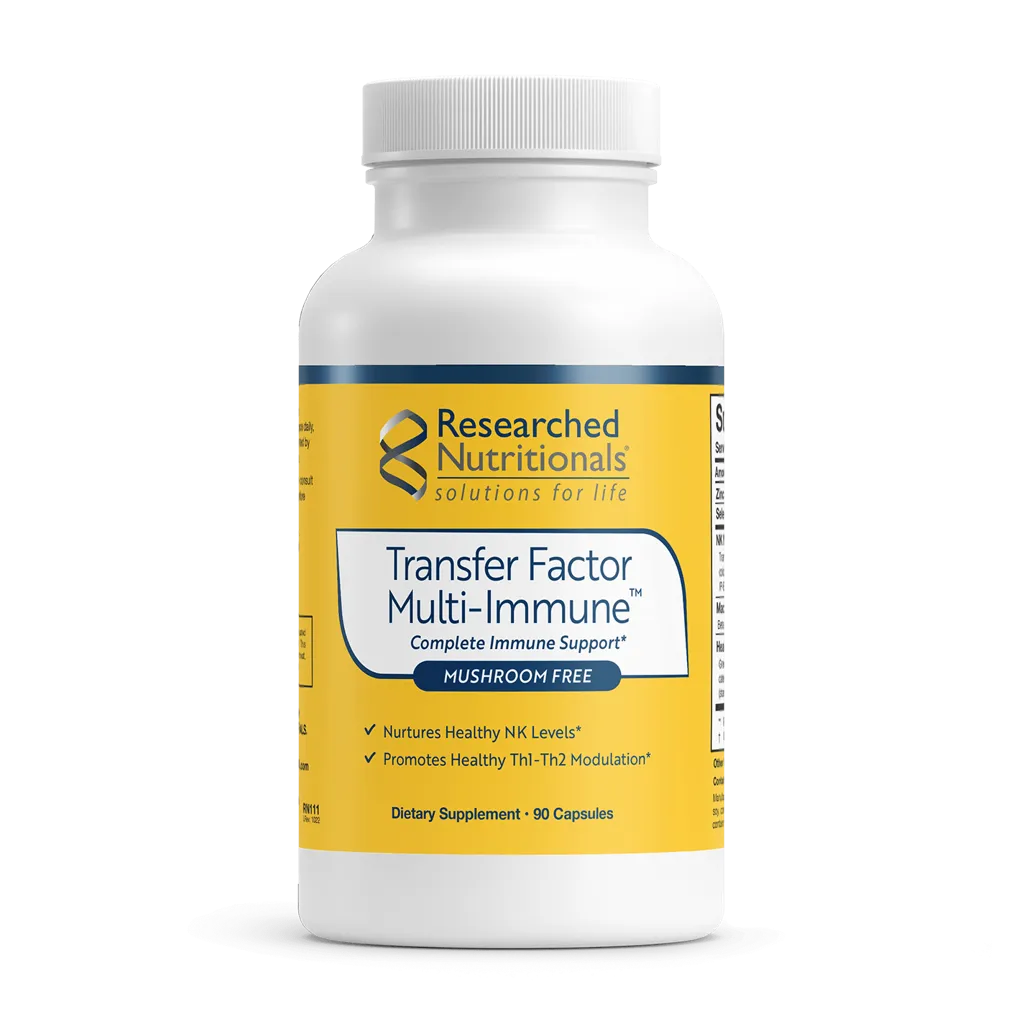 Transfer Factor Multi-Immune Mushroom-free by Researched Nutritionals