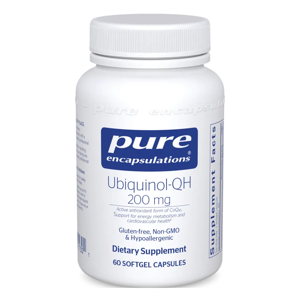 Ubiquinol-QH 200mg by Pure Encapsulations