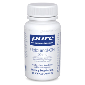 Ubiquinol-QH 50mg by Pure Encapsulations