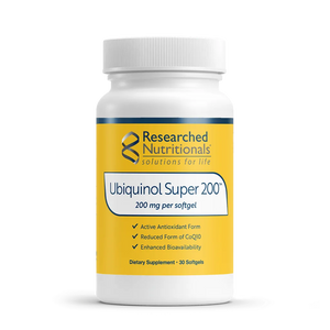 Ubiquinol Super 200 by Researched Nutritionals