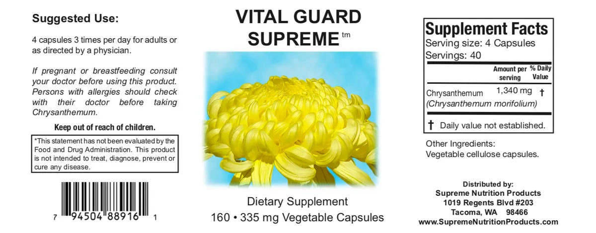 Body Guard Supreme by Supreme Nutrition Products