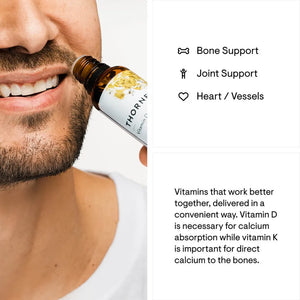 Vitamin D + K2 by Thorne Supplement Facts