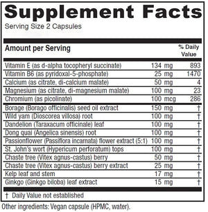 Women's Phase I by Vitanica Supplement Facts