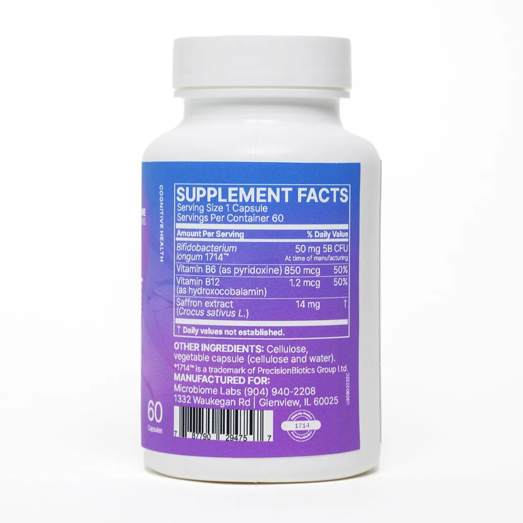 ZenBiome Cope by Microbiome Labs Supplement Facts