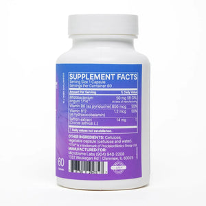 ZenBiome Cope by Microbiome Labs Supplement Facts