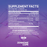 ZenBiome Cope by Microbiome Labs Supplement Facts