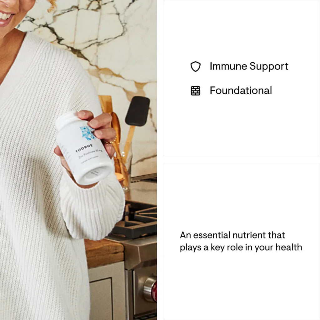 Zinc Picolinate 30 mg by Thorne Graphic